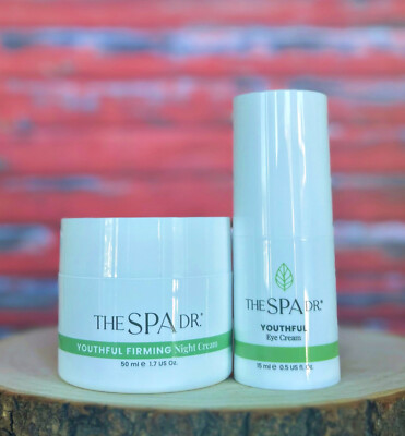 THE SPA DR Youthful Firming Night Cream 1.7oz + Eye Cream - 1 Month Supply!