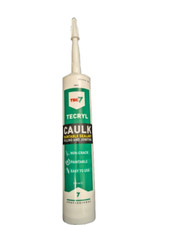 2x Tec7 Tecryl Professional Decorators Caulk Paintable Sealant - White - 310ml
