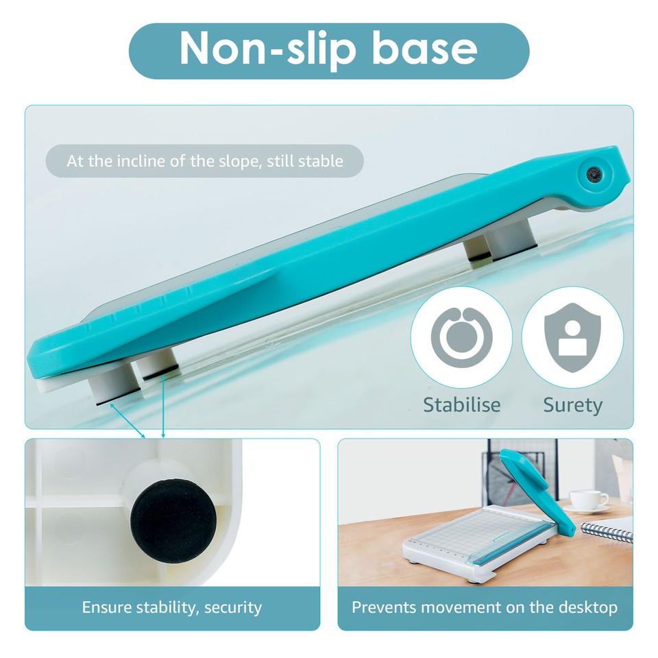 Paper Cutter 6 Inch Cut Length Small Paper Cutter Non Slip Paper