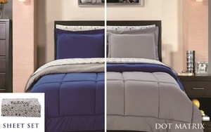 U S Polo Assn Reversible De 7 Piezas De Cama En Una Bolsa