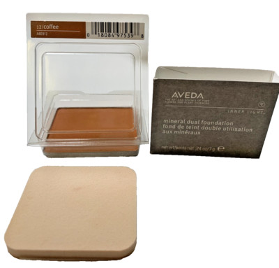 Aveda Mineral Dual Foundation  #12 COFFEE  .24oz