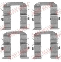 Quick Brake 109-1758 ZubehöRsatz, Scheibenbremsbelag FüR KIA