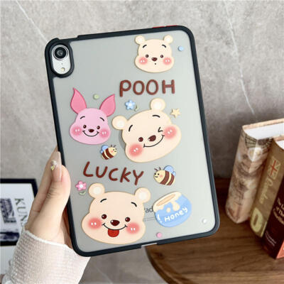 For Ipad Samsung Galaxy Tab Xiaomi Happy Cartoon Rabbit Piggy Monster Cover Case