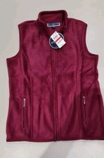 Ladies Fleece Bodywarmer Sleeveless Vest Winter Jacket Outdoor.new With Tags