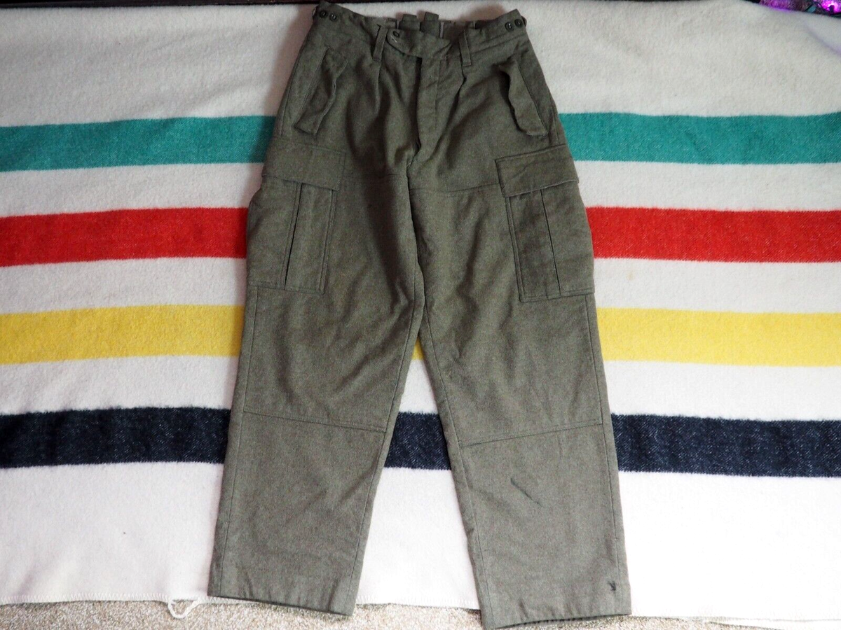 パンツ 70-80s german wool flannel slacks lg3x