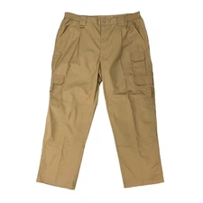 Propper Cargo Pants Mens 42 Brown Ripstop Poly Cotton Blend Tactical Special Ops