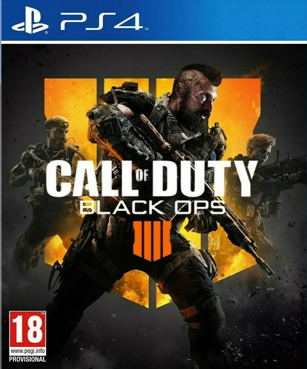 Call of Duty Black Ops 4 Playstation 4 PS4 PS5 War Shooter Zombies - Brand  New!