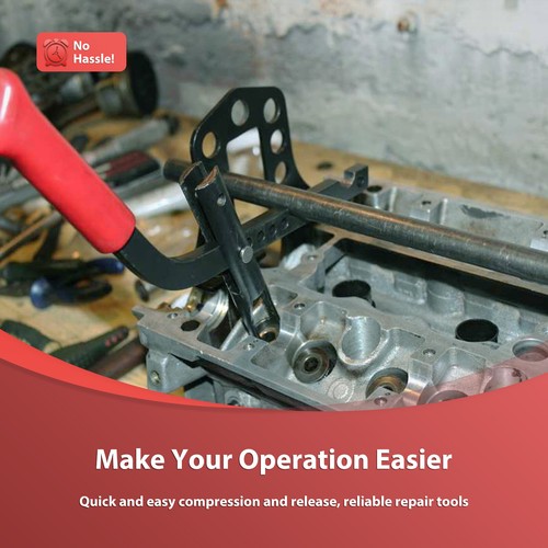 10pc Engine Overhead Valve Spring Installer/Remover Set OHV/OHC Compressor Tool 10pc Engine Overhead Valve Spring Installer/Remover Set OHV/OHC Compressor Tool