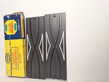 Aurora-Model Motoring - 9" - Straight Pair Crossover Track - In Original Box