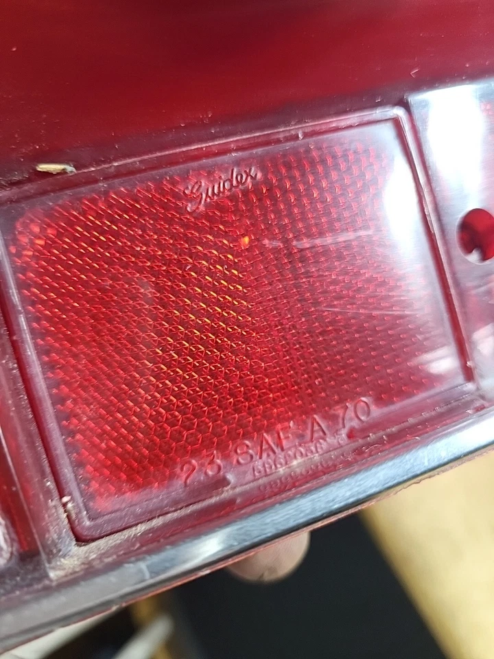 Pontiac GTO AND LEMANS 1970 1972 LUZ TRASERA lente paso lado bonito fabricante original 71 72 Foto 2 de 4