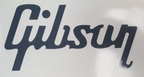Gibson logo 160mm Vinyl Decal/Sticker Choose your colour KCS