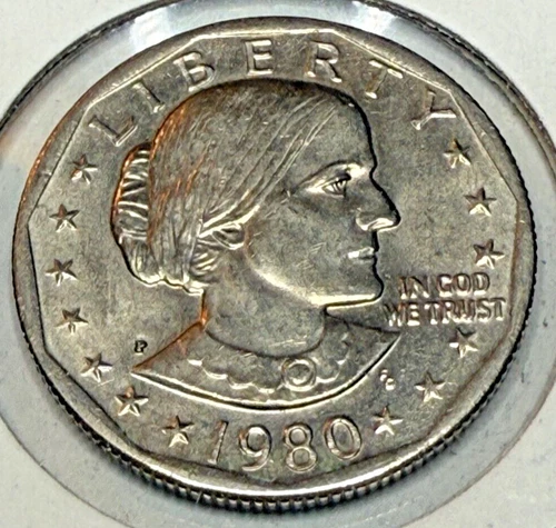 1980-P Susan B Anthony Dollar — photo from the most recent tracked eBay sale