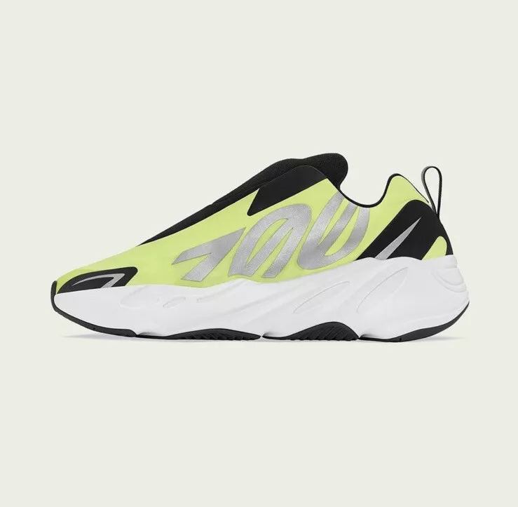 Adidas Yeezy Boost 700 MNVN Laceless Phosphor Men s Shoe Size 6.5