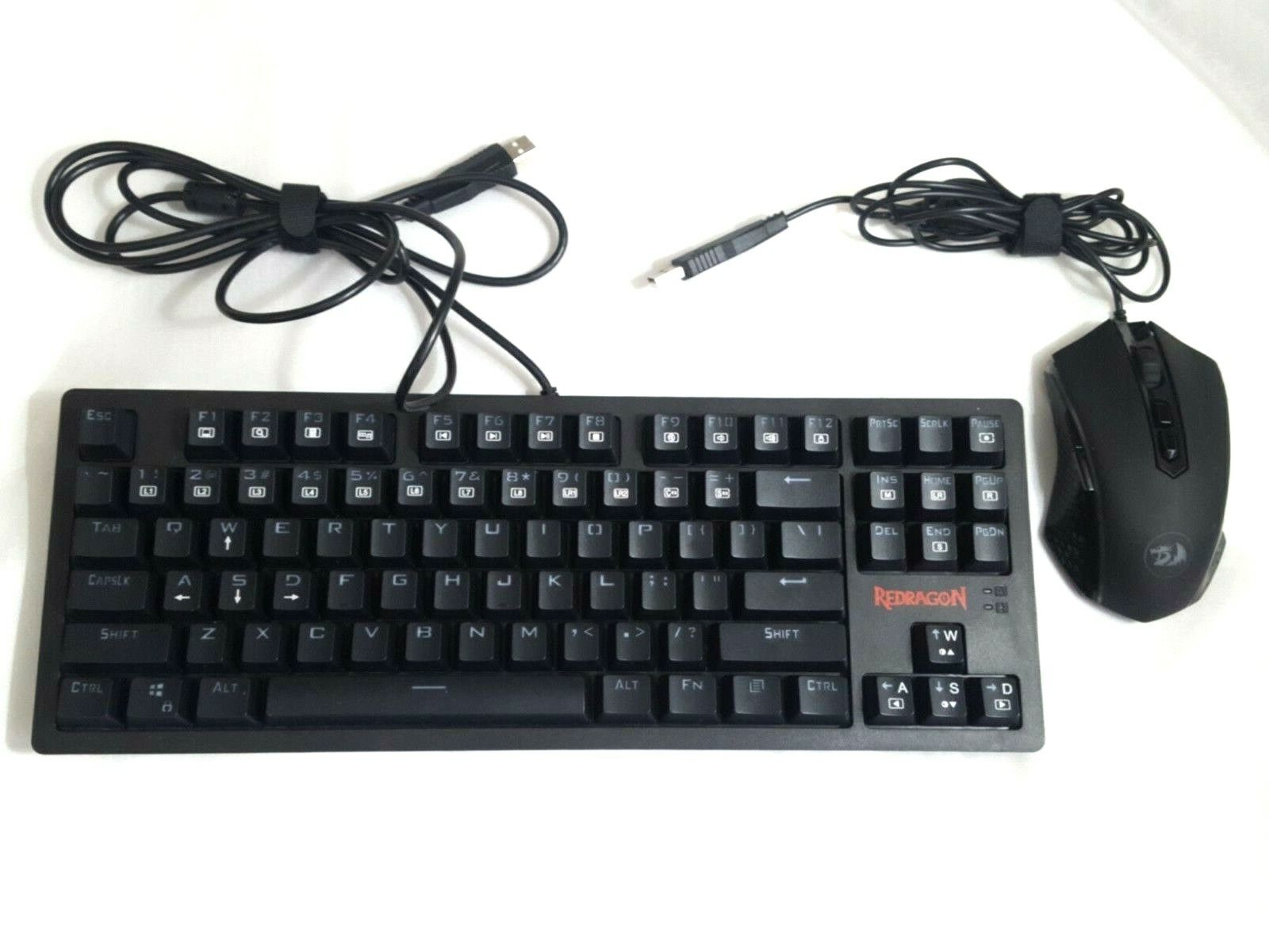 Redragon S113 Gaming Keyboard Mouse Combo Wired Mechanical LED RGB Rainbow