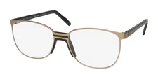 NEW ANDY WOLF LUPO GLASSES METAL & PLASTIC 52-15-135 UNISEX GOLD FULL-RIM A