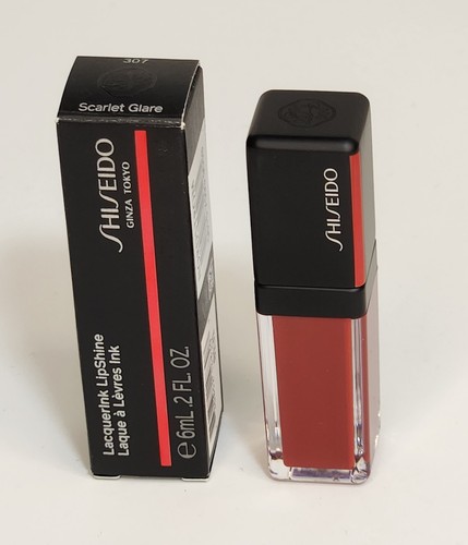 Shiseido Lip Shine 307 Scarlet Glare New in Box - Picture 1 of 5
