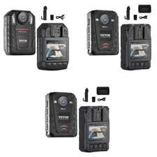 1440P Police Body Camera 64/128G Body Cam with 2850/3500 mAh Battery Night