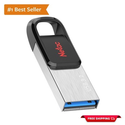 Lightweight 64GB USB 3.2 Flash Drive - Versatile Data Storage for All Devices