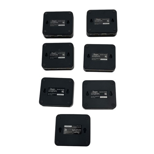 Lot of 7 Rocketfish RF-G1603 2-Output HDMI Splitter Black #L7485 (AR)
