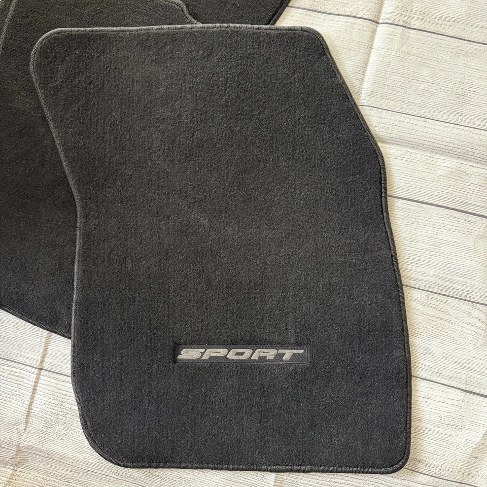 Juego de 4 alfombrillas contorno negras Ford Fusion 2013-2018 OEM Foto 3 de 4
