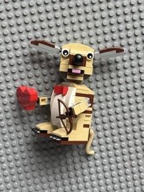 Lego Holiday 40201 Valentine&rsquo;s Cupid Dog Red Heart Bow & Arrow Seasonal