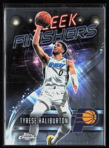 2025 Topps Chrome Tyrese Haliburton Base (RAW)
