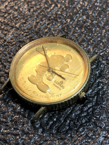Vintage Mickey Mouse Lorus By Seiko 30mm Watch Disney For Parts Or Repair - Picture 4 of 18