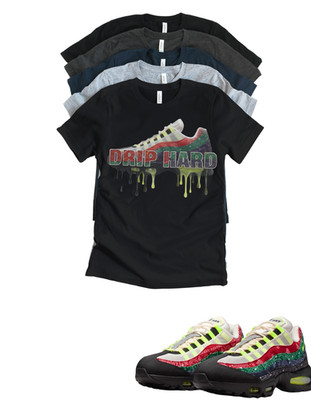 Max 95 OG Big Max Paisley Bandana Drip Hard Sneaker Matching T-Shirt