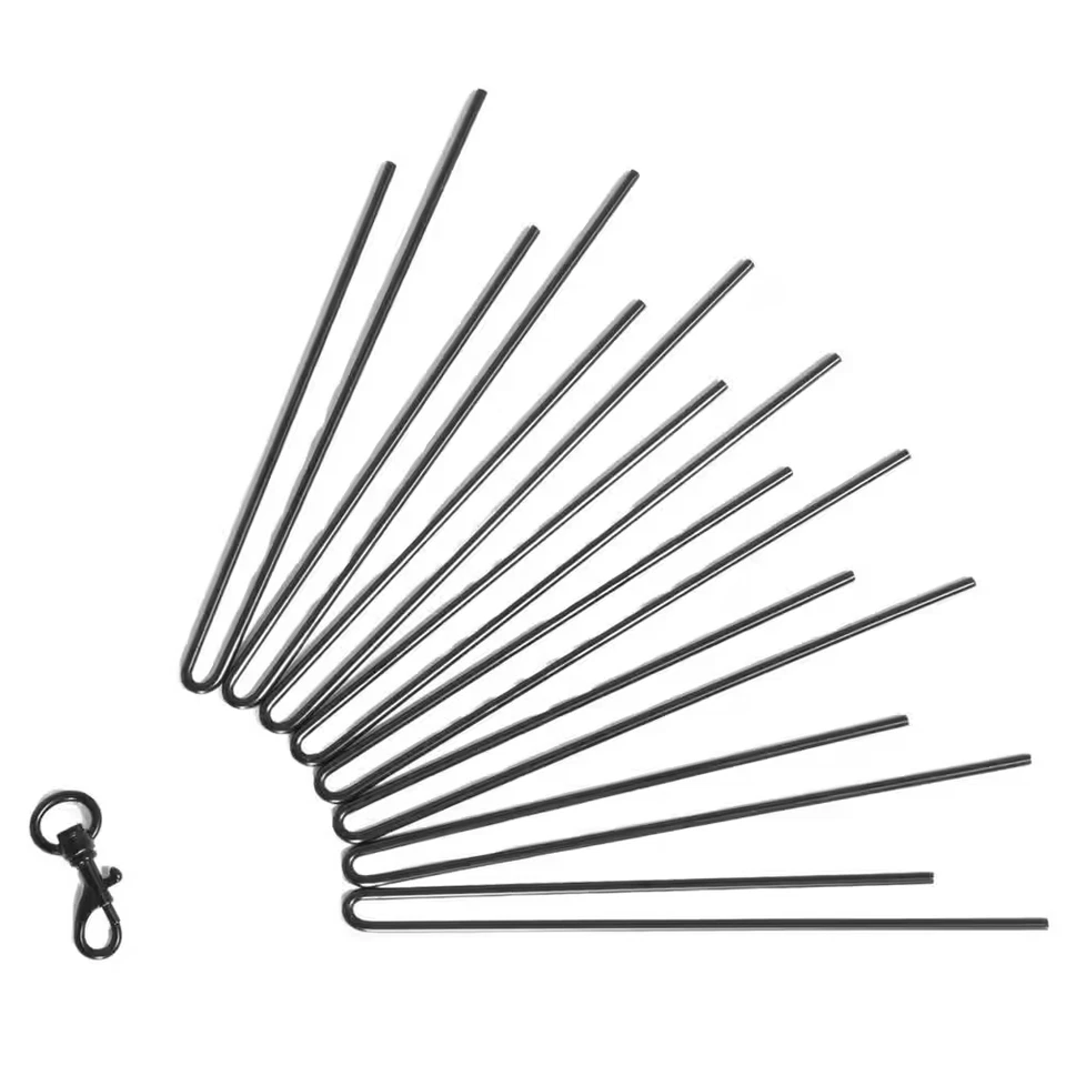 Heavy Duty 36 pol. Caneta de exercício High Dog portátil cerca para brincar ao ar livre com estacas - Imagem 3 de 4