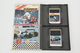 PC Engine Console PI-TG001 Tested System with Games Yokai Dochuki F1 Circus 263A