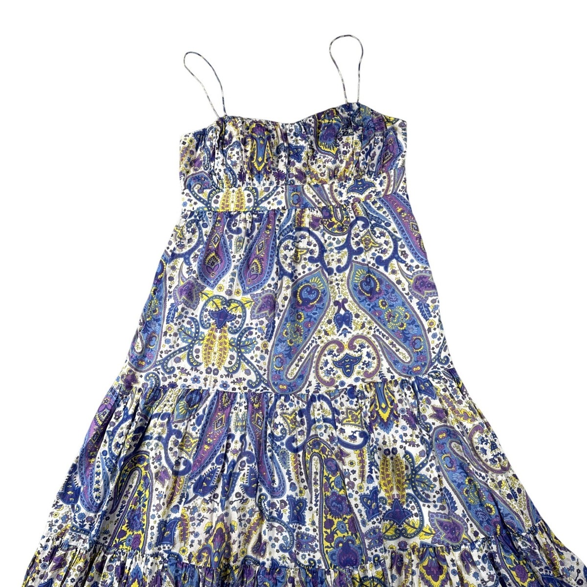 chinese dress ladies Polo Ralph Lauren Women's Madras Patchwork Maxi Cover Up Dress - White main image 1