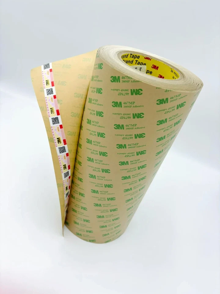 3M™ 467MP Double-Sided Adhesive Tape - 12" x 60yd - Image 2 of 3