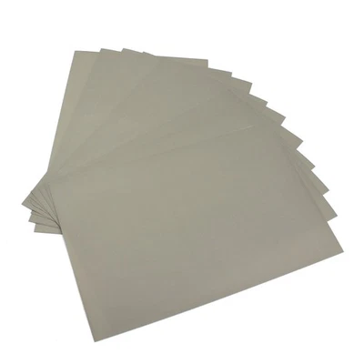 FINEST-FOLIA 10er Set DIN A4 Oramask 810 Schablonenfolie Folie Matt Plotterfolie Grau