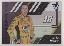 2020 Panini Chronicles Pedal to the Metal Purple 20/25 Kyle Busch #26 1u6