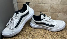 Vans Off The Wall Old Skool Sneakers Shoes men Size 8 White Black