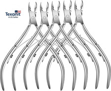 5 Packs Cuticle Trimmer, Cuticle Nippers Professional Stainless Steel Cuticle Cu