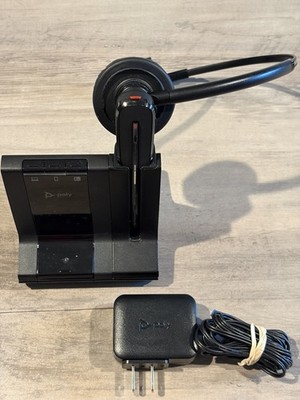Poly W8200B Wireless Bluetooth Charger Base with W8210T Headset