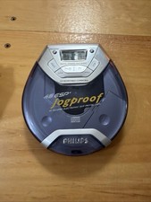 Vtg Philips 45 ESP4 Jogproof Portable CD Player Model AX5015/17 Tested Works