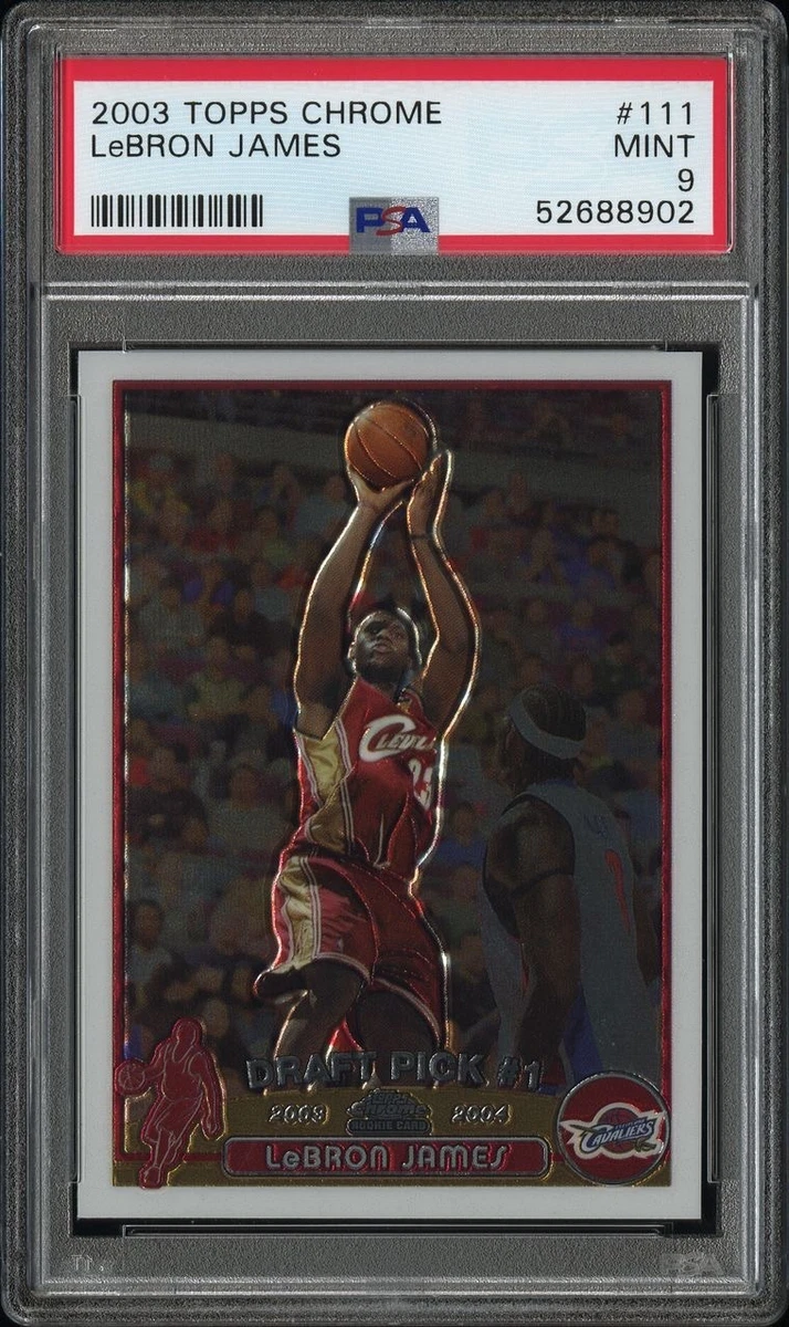 LeBron James Basketball Grade 9 Rookie Sports Trading Cards