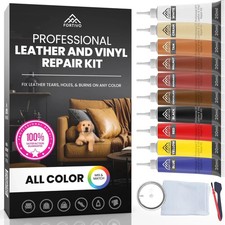 Leather and Vinyl Repair Kit for Furniture, Scratch for...