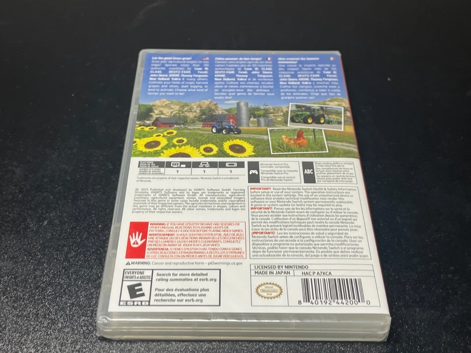 FARMING SIMULATOR 23 NINTENDO SWITCH EDITION 🔥Fast Shipping🔥FACTORY SEALED - Image 2 of 2