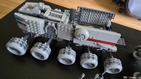 LEGO Star Wars Republic Juggernaut 75413 & AT-TE Walker 75337 Lot &mdash; Partially