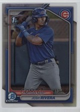 2024 Bowman Chrome Prospects Refractor 413/499 Josh Rivera #BCP-115 0m80