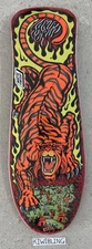 Santa Cruz Steve Alba SALBA Tiger Matte Finish Reissue  Skateboard Deck  2021