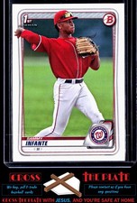 1-2020 Bowman Draft Sammy Infante Washington Nationals #BD-48
