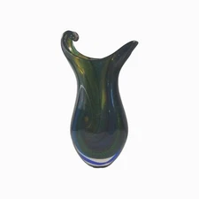MURANO Milky Way Galaxy Blown Art Glass Sculpture/ Vase
