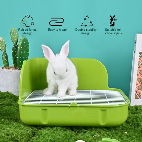 Rabbit Bedding 12-Pack Clear PVC Pet Cage Liners - Rabbit & Guinea Pig ...