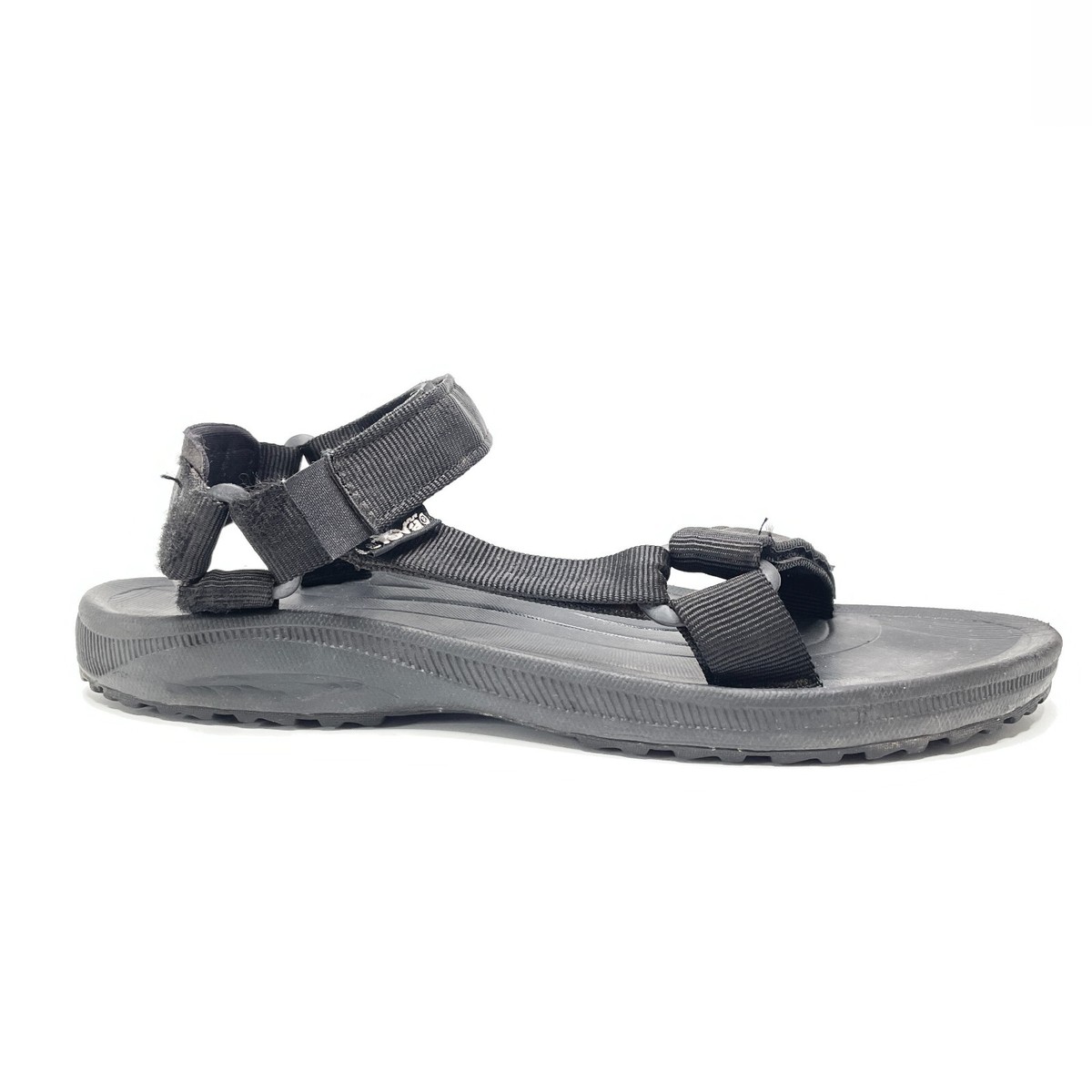 TEVA Hurricane Sport II Black Rubber Sole Hook And Loop  display picture 2