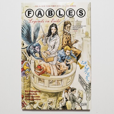Fables: Legends In Exile Vol. 1 TPB (Paperback) Vertigo 4th Print - VF/NM  ~A1