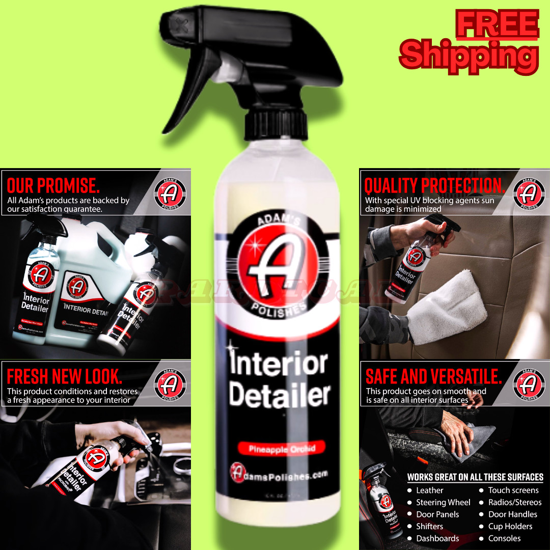Adam's Polishes Interior Detailer 16 fl. oz (Pineapple Orchid) - Total Car Inter
